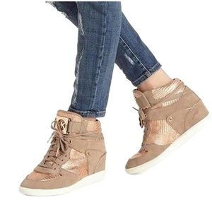 MK Wedge Sneakers